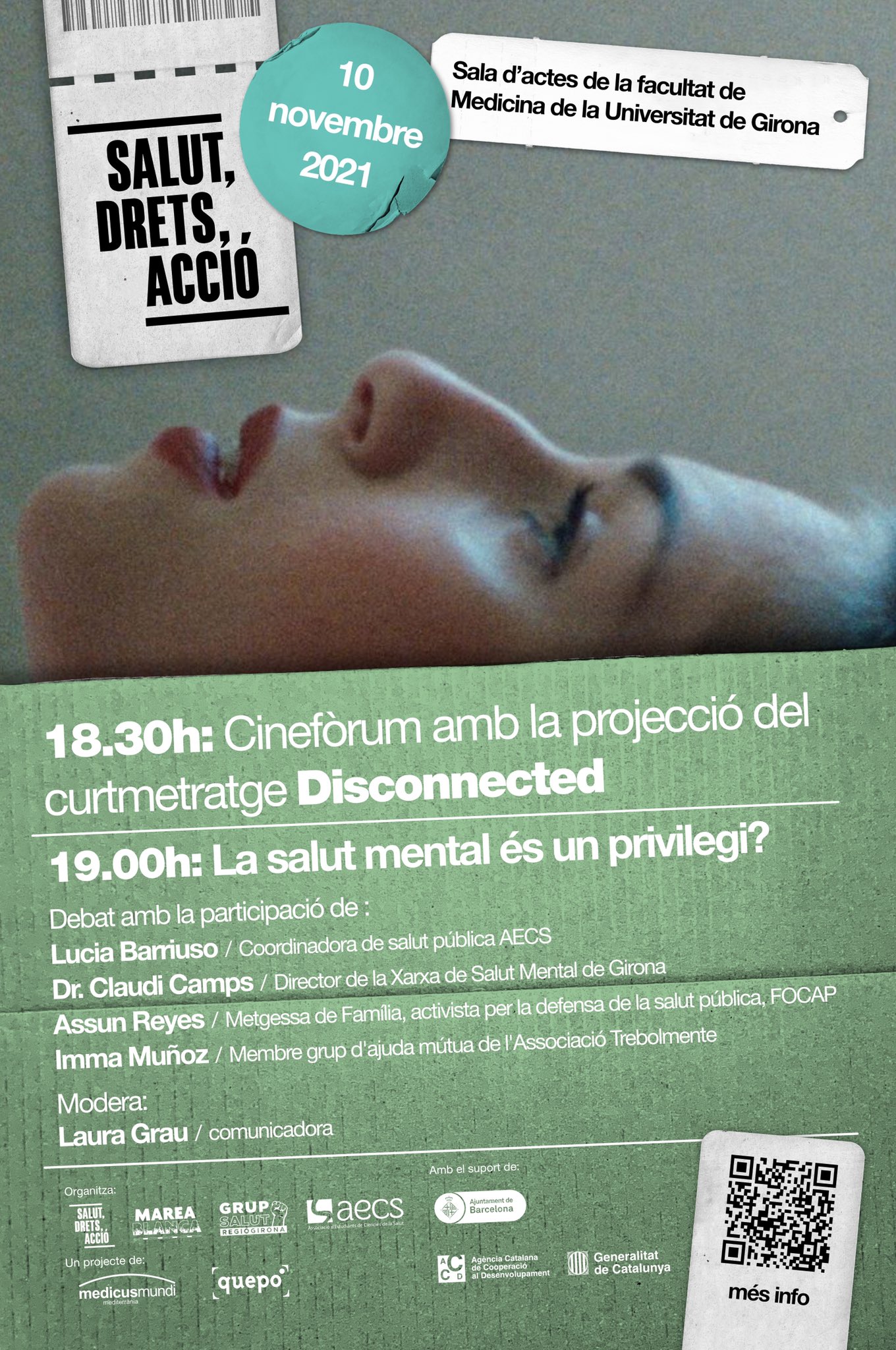 cartell Girona Disconnected